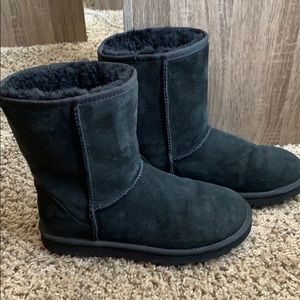 Women’s black UGGs